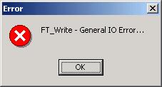 Appendix 56 4.1.4 FT_Write - General IO Error.