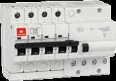 RCBO - A Type (SPN - 2 M) (In accordance with IS 12640-2 & IEC 61009-1) 240 V/415 V, 50 Hz, with 10 ka short circuit capacity Rating (SPN) 30 ma Cat. No. 100 ma Cat. No. 300 ma Cat. No. 6 A DHCEACSN2030006 3542.
