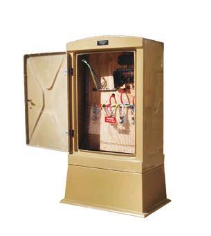 The Kiosks can be supplied as an empty shell or fitted with equipment and pre-wired to your
