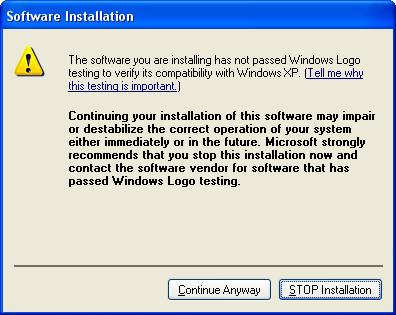 Execute the installer application Mark-10USBInstaller.exe by double-clicking it.
