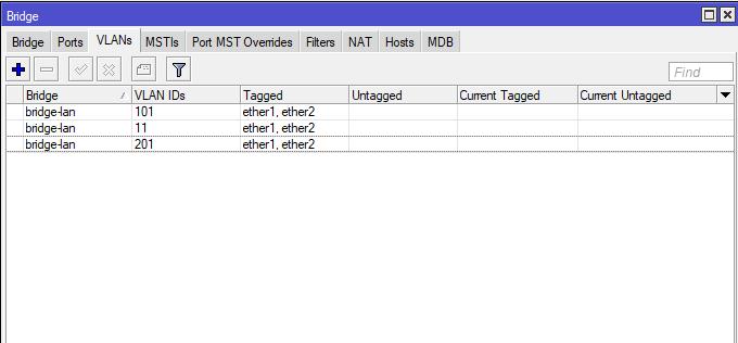 VLAN Configuration Now you can see both the configured and