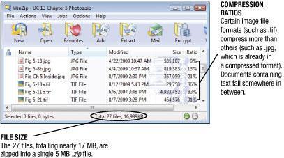 Clean up utilities: Delete temporary files File compression