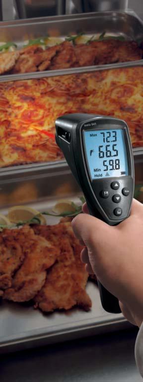 30 testo 845 the infrared measurement technology for temperature with integrated humidity module The testo 845 is a milestone in noncontact temperature measurement.
