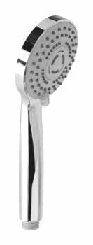 DOCCETTA HAND SHOWER 01/1G Doccetta anticalcare in ABS cromato 1 getto Chromed ABS