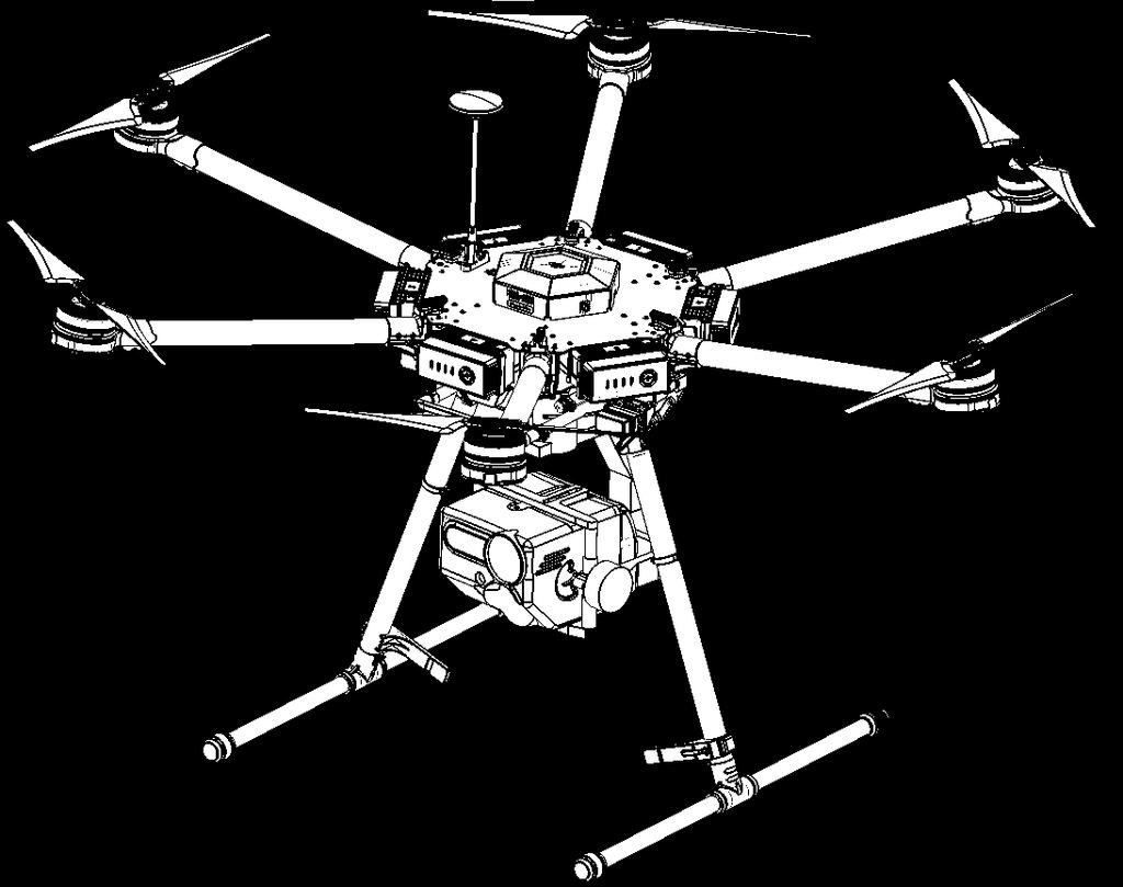 CoroCAM 8 UAV Module Shown mounted onto a