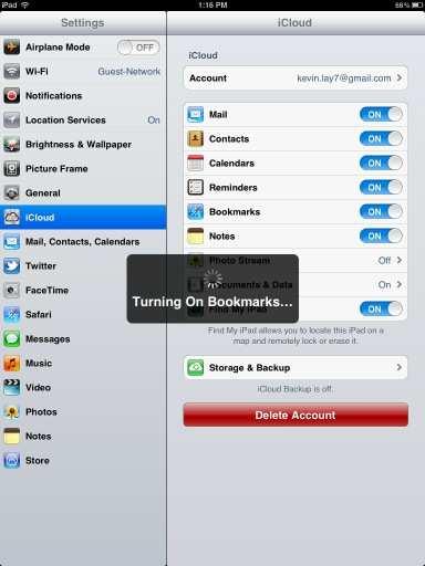 Put in your Apple ID and password and tap Sign