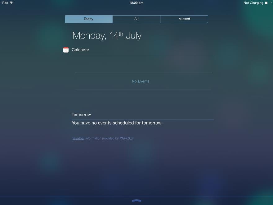 Additional Information If you have an app that could send frequent notifications (for example, Mail, Twitter, Facebook, etc), your ipad could wake frequently to display the notification (and affect