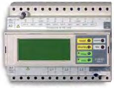 CVM BD DIN rail mounted (8 modules) electrical power analyzer which measures, calculates and displays the main electrical parameters in balanced and unbalanced three-phase systems DIN rail format (8