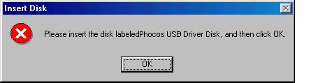 Under Windows 98, the COM port emulation driver will be automatically installed from the same location as the serial converter driver.