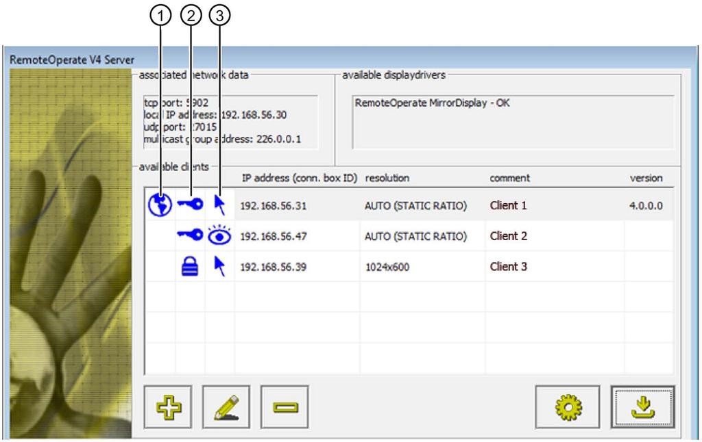Server and client administration 5.4 Editing client properties Note If the client is currently connected to the server, you can only edit the client resolution and the comment.