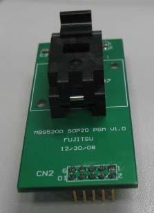 Chapter 1 Introduction 1 Introduction As accessory of Starter Kit, MB95200H/210H SOP8/SOP16/SOP20 PGM adaptor is developed for the on-board programming and debugging of MB95200H/210H series