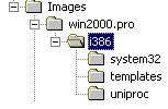CD-ROM-Based Images CD-ROM based images are almost identical to creating a distribution share on a server so that users can perform installations over the network. When you first run Risetup.