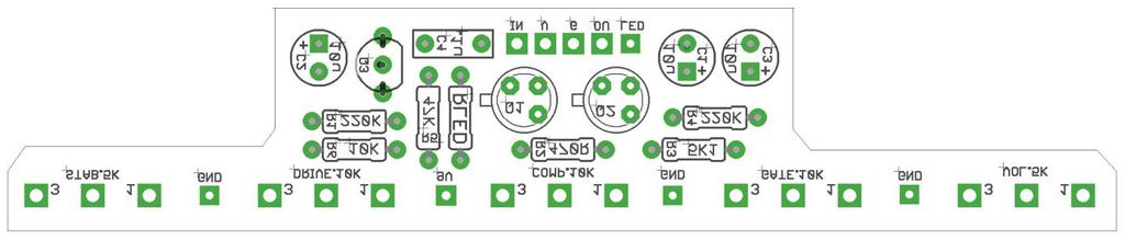 PCB Layout 2015 Pedal Parts Ltd All rights reserved.