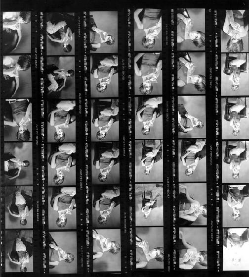 Making Contact Sheets Darkroom photographers arrange strips of their negatives on a piece of photo paper and print a copy to retain a record of the negatives.