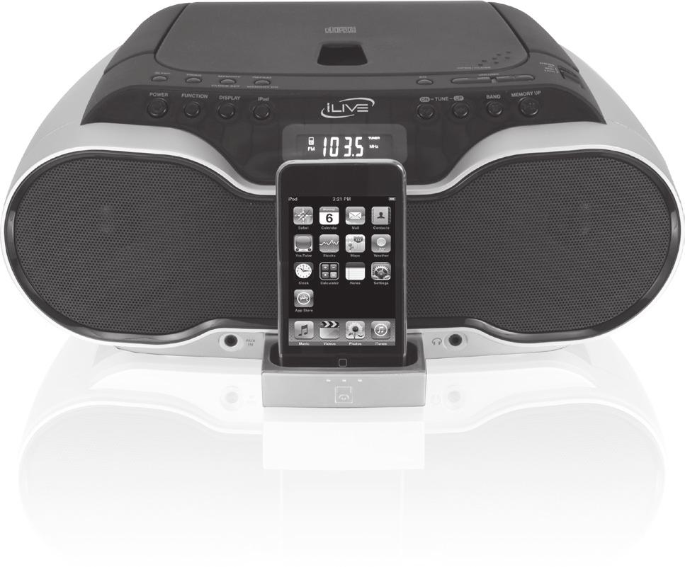 IB319B-IB Portable Music System Table of Contents Warnings and Precautions... 2 Important Safety Instructions... 3 In the Box & Features... 4 Powering the Unit & Changing the Remote Battery.