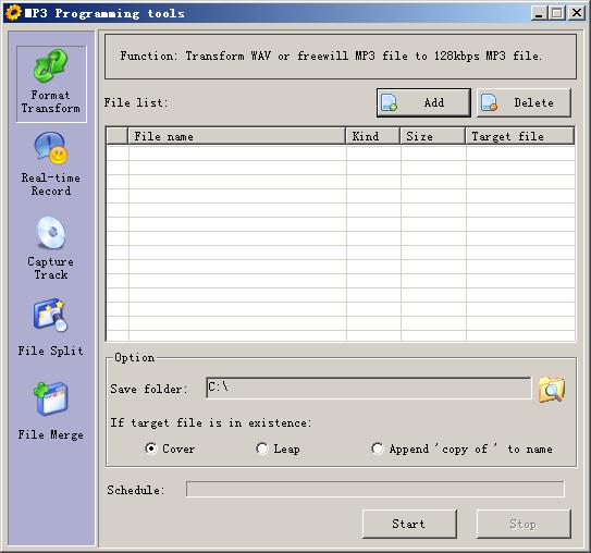 Part V: MP3 Programming Tools MP3 Programming Tools can be used to produce user s own programs. 5.