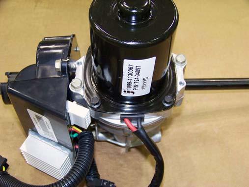 Electronic Power Steering EPS motor Figure 3B.12 To remove/replace and test the EPS motor: NOTE: The EPS system has a 4 year warranty.