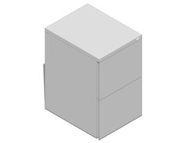 42 BLADE STORAGE 43 BSBBF BLADE Box/Box/File Pedestal W: 15 D: 19 H: 21 BLC36 BLADE Low Open Cabinet W: 36 D: 19.75 H: 20.