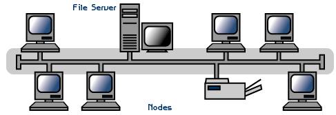 3. Physical Topology The clients & servers must be physically connected to each other according to some configuration & be linked by the shared media of choice.
