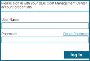 Reset Password If you have forgotten your password to log in to the Management Center web console, you can request a password reset.