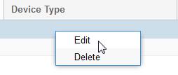 Associate File with Device Type If you upload an image file with the intention of upgrading one of your managed devices, you must associate the file with a device type. 1. Select the file. 2.