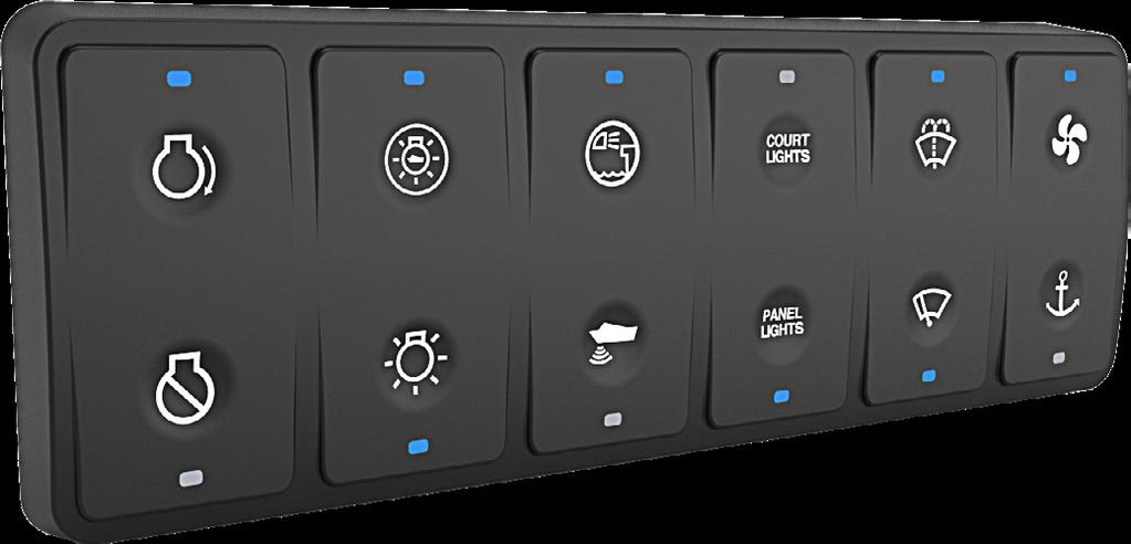With the rugged mechanical packaging (IP69), the CKM-Series can be installed inside or outside the cabin.