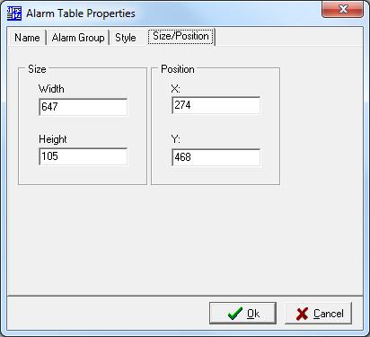 Indicate the alarm group which this alarm belongs to (the group should have been created in advance). 8. Define the other alarm parameters. Refer to help about the meaning of each parameter. 9.