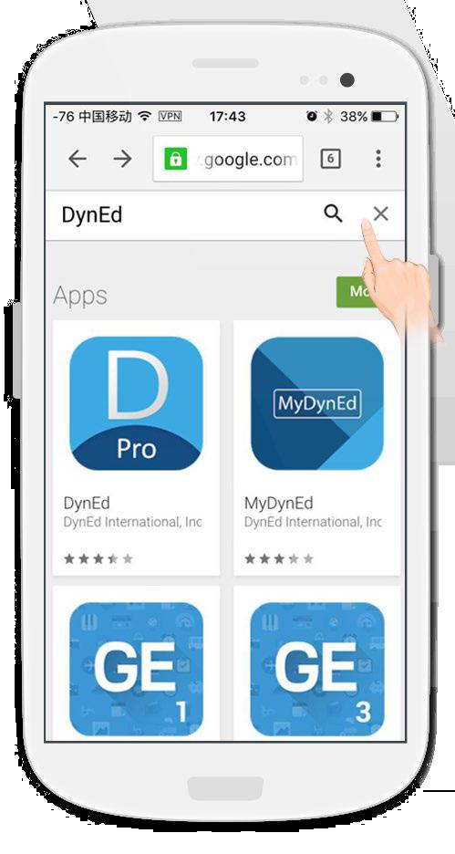 Scan the QR code to download the DynEd Pro App.
