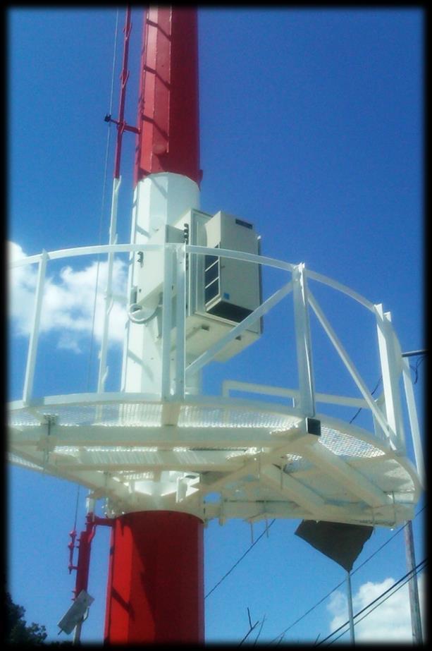 TOWER/POLE MOUNTED ENCLOSURES TOWER MOUNTED ENCLOSURES POWERGY ENCLOSURES PROVIDE USER EQUIPMENT SPACE, ADVANCED CLIMATE CONTROL SYSTEMS,