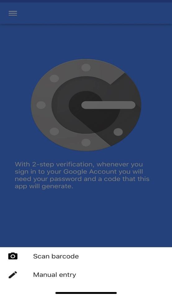 Google authenticator: Get the authenticator App from the App Store. For ios(iphone/ipad)application Google Authenticator - Google,Inc.