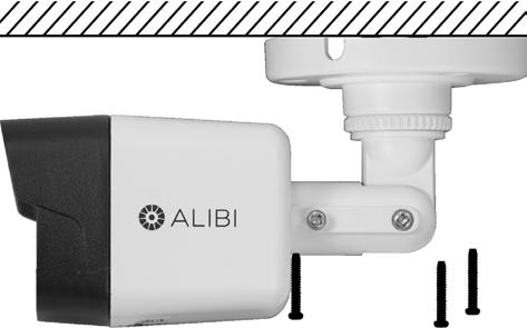 ALI-TP3013R 3MP HD-TVI Outdoor Bullet Camera Quick Installation Guide The ALIBI ALI-TP3013R indoor/outdoor HD-TVI bullet cameras include a high sensitivity sensor with the ability to send HD video