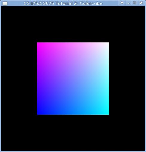 Example: ColorCube