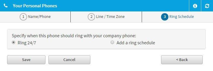 Phones Edit a Personal Phone Step 7 Step 8 Step 9 Step 10 Check or uncheck the Line check box. When checked, simultaneous ring is active for the selected lines.