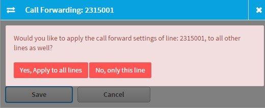 Call Forwarding Activate and Manage a Line for Call Forwarding What to Do Next To turn off call forwarding for a line, click the required Active line, uncheck the check boxes, and click Save.