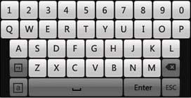 1.4 Input Method Description Figure 1.4 Soft Keyboard Description of the buttons on the soft keyboard: Table 1.