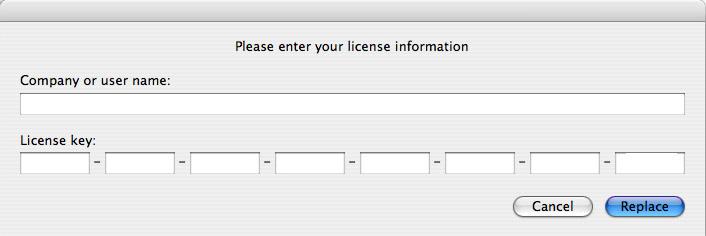You may also choose Enter License Key from the Template Master menu in the top navigation bar. 4.