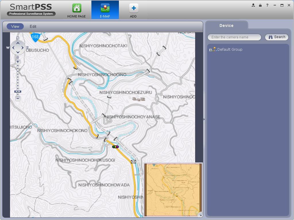 Figure 5-4 5.2.2 Edit E-map Click, you can go to the following interface. See Figure 5-5.