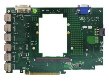 RTM-M3C-6DP NVIDIA MXM GPU Module Carrier Board MXM modules carrier board for evaluation