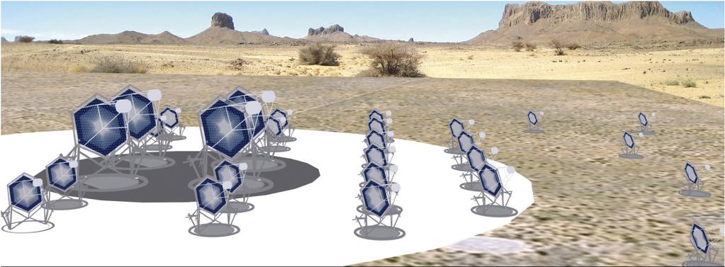 Use case: Cherenkov Telescope Array Collaboration of 132 institutes from 25 countries Approx. 6% of A&A use on EGI = 150.