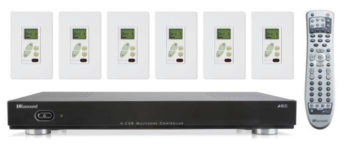 A-BUS Systems Amplifi ed Volume Control Systems True Multiroom Simplicity system expandability From hubs and controllers to amplifi ed keypads, an A-BUS system installs using CAT-5 cable