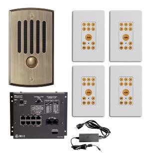 ComPoint Intercoms Components ISB4 Basic 4 Zone Kit with Door Station ISB40 Basic 4 Zone Kit without Door Station ISB6 Basic 6 Zone Kit with Door Station ISB60 Basic 6 Zone Kit without Door Station