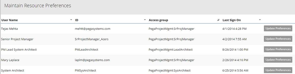 If you select Resource, press the down arrow on your keyboard or type starting text in the empty field to display the list of available project resources. Select a resource.