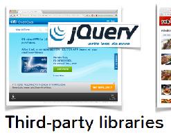 Example:Library Library included using tag <script src="jquery.