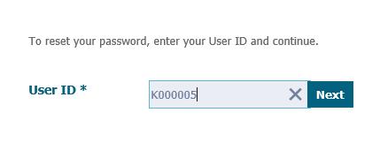 Figure A2.1: Login Forgot Password? Link 1. If you would like to reset your password, under the Sign In button, click on the Forgot Password? link (as shown in Figure A2.