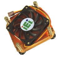 smart fan CPU cooler, RoHS High performance Socket-G (PGA989) CPU cooler,