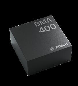 1024 LSB/g ±4 g: 512 LSB/g ±8 g: 256 LSB/g ±16 g: 128 LSB/g ±80 mg The BMA is an advanced, ultra-small, triaxial, low-g acceleration sensor with digital interfaces, targeted for low-power