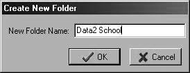14). 2. To create the new folder, go to C:\Program Files\Bogen\Multicom 2000\Bogen Comander\and click on New Folder. The Create New Folder window will open.