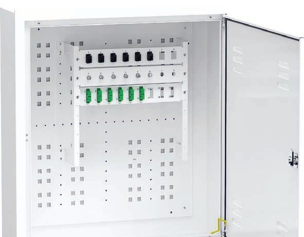 SIGNAL SPLITTERS (PC/ CC/ FO) CODE DESIGNATION 0010162 RAQUITED 19 PANEL F/ 10 F/F + 10 RJ45 1U Non-equipped panel to incorporate 10 F/F connectors (code 0023552) + 10 RJ45 connectors (code 0023570).