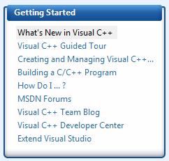visual studio and you may find that the links in this area are