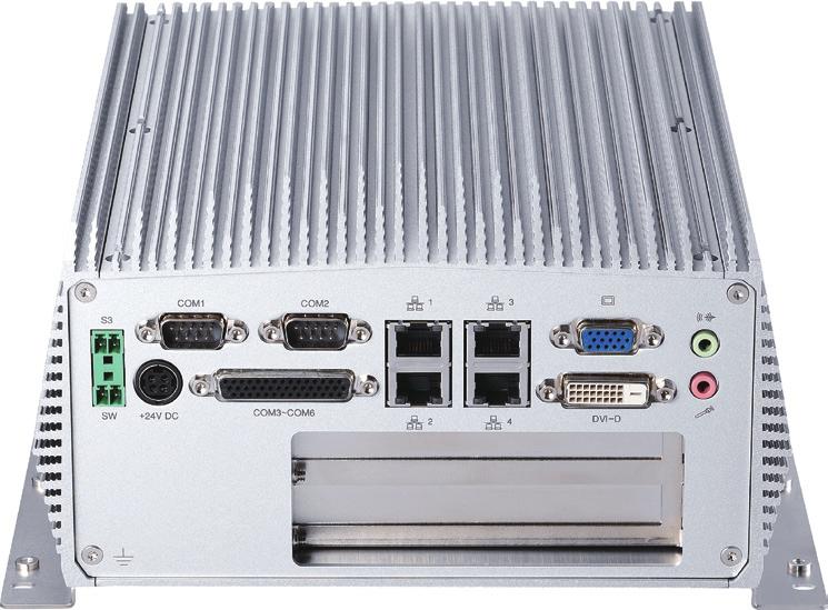 PICE3640E2/P2/P2E 3rd Generation Intel Core i7 Fanless System with 4 x LANs, 6 x COMs and PCI/PCIe Expansion Main Features Onboard 3rd generation Intel Core i7 BGA processor Support 1 x 2.
